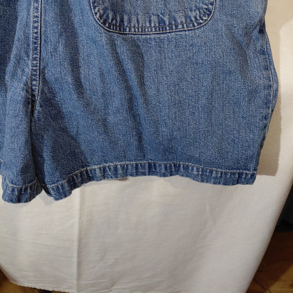 Passport Classic Blue Denim Shortalls - Picture 6 of 6